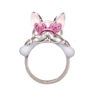 KATE SPADE • Francois French Bulldog Ring
